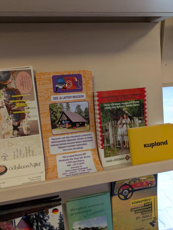 Small informational pamphlet, found in Eesti Maanteemuuseum, which is also a fantastic place to visit.